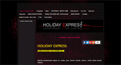 Desktop Screenshot of holidayexpress.cz