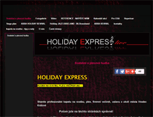 Tablet Screenshot of holidayexpress.cz
